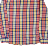 NAUTICA Mens Shirt Red Check Long Sleeve XL
