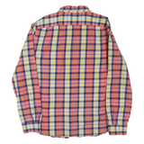 NAUTICA Mens Shirt Red Check Long Sleeve XL