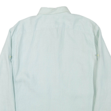 LAUREN RALPH LAUREN Womens Plain Shirt Blue Long Sleeve L