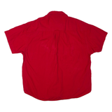 CHAPS Big And Tall Mens Plain Shirt Red 2XL