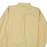 NAUTICA Mens Plain Shirt Yellow Long Sleeve L