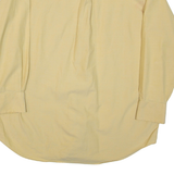 NAUTICA Mens Plain Shirt Yellow Long Sleeve L