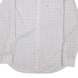 NAUTICA Mens Shirt White Check Long Sleeve L