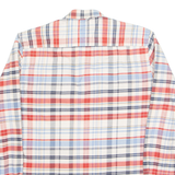 TOMMY HILFIGER New York Fit Mens Shirt Red Check Long Sleeve L