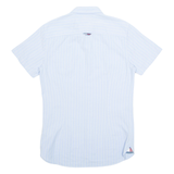 TOMMY HILFIGER Slim Fit Mens Shirt Blue Pinstripe S