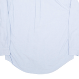 TOMMY HILFIGER Denim Look Mens Plain Shirt Blue Long Sleeve L