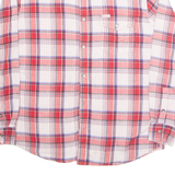 WRANGLER Mens Shirt Red Check Long Sleeve XL