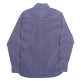 TOMMY HILFIGER Mens Shirt Blue Pinstripe Long Sleeve XS