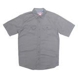 WRANGLER Mens Plain Shirt Grey S