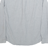 DIESEL Denim Look Mens Plain Shirt Grey Long Sleeve L