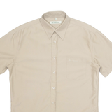 BEN SHERMAN Mens Plain Shirt Brown M