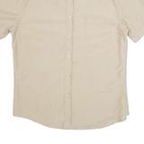BEN SHERMAN Mens Plain Shirt Brown M