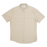 BEN SHERMAN Mens Plain Shirt Brown M