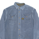 G-STAR RAW Mens Denim Shirt Blue Long Sleeve M
