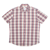 LEVI'S Mens Shirt Red Check L
