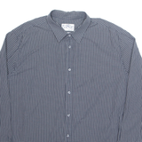 LEVI'S Mens Shirt Black Check Long Sleeve 2XL