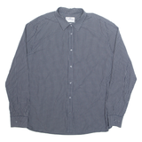 LEVI'S Mens Shirt Black Check Long Sleeve 2XL