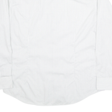 TOMMY HILFIGER Fitted Mens Shirt White Pinstripe Long Sleeve 2XL