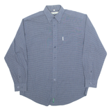 TOMMY HILFIGER Fitted Mens Shirt White Pinstripe Long Sleeve 2XL