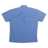 BEN SHERMAN Mens Shirt Blue Check M