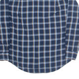 NAUTICA Mens Shirt Blue Check Long Sleeve L