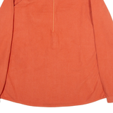 MAMMUT Womens Plain Shirt Orange Long Sleeve M