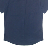 TOMMY HILFIGER Slim Fit Stretch Mens Plain Shirt Blue S