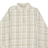 COLUMBIA Mens Shirt Grey Plaid Long Sleeve S