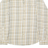 COLUMBIA Mens Shirt Grey Plaid Long Sleeve S