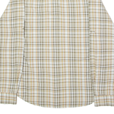 COLUMBIA Mens Shirt Grey Plaid Long Sleeve S