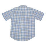 TOMMY HILFIGER Mens Shirt Blue 90s Check S