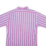REAL BOOKS Mens Shirt Purple Striped S
