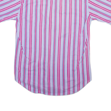 REAL BOOKS Mens Shirt Purple Striped S