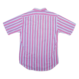 REAL BOOKS Mens Shirt Purple Striped S