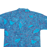 NEW GENERATION Mens Shirt Blue Floral M
