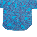 NEW GENERATION Mens Shirt Blue Floral M