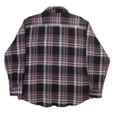 RUBY Mens Shirt Black Check Long Sleeve XS