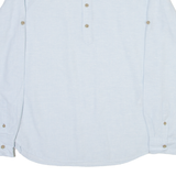 ONLY & SONS Slim Fit Mens Plain Shirt Blue Long Sleeve XS