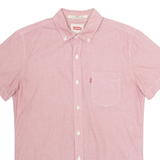 LEVI'S Modern Fit Mens Plain Shirt Red S