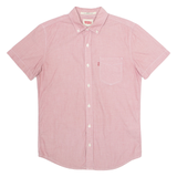 LEVI'S Modern Fit Mens Plain Shirt Red S