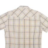 TED BAKER Mens Shirt Beige Check M
