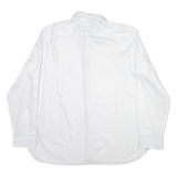 TED BAKER Mens Plain Shirt White Long Sleeve L