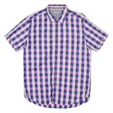 TED BAKER Mens Shirt Pink Check M