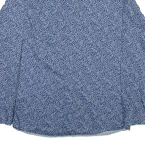 TED BAKER Mens Shirt Blue Floral Long Sleeve M