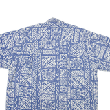 CANVAS Mens Shirt Blue Floral L