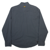 G-STAR RAW Mens Plain Shirt Grey Long Sleeve M