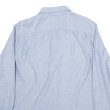 LEVI'S Mens Plain Shirt Blue Long Sleeve L