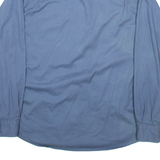 WRANGLER Mens Plain Shirt Blue Long Sleeve M