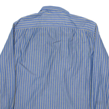 NAUTICA Mens Shirt Blue Striped Long Sleeve L