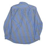 NAUTICA Mens Shirt Blue Striped Long Sleeve L